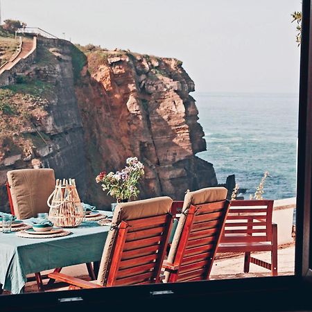 Um Lugar Ao Sol Beach House Azenhas Do Mar Sintra Extérieur photo